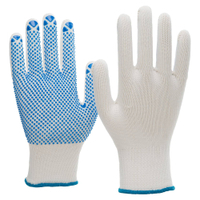 NITRAS Strickhandschuhe 6100-7,  1 Packung = 12 Paar,  Größe 7