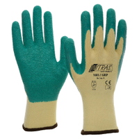 NITRAS Strickhandschuhe,  schrumpfgeraut 1603-9,  1 Karton = 120 Paar,  Größe 9