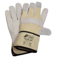 NITRAS Zeus Rindvolllederhandschuhe 1403HTOP-12,  1 Packung = 12 Paar,  Größe 12