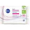 NIVEA 3 in 1 Reinigungstücher,  pflegend 81906,  1 Packung = 25 Reinigungstücher