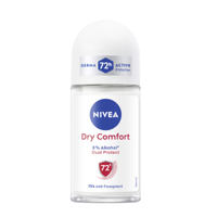 NIVEA Dry Comfort Anti-Transparent Roll-On,  für alle Hauttypen 50 ml - Flasche