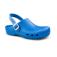 nordiska Clogs Klimaflex CLASSIC,  mit Fersenriemen,  blau/skyblue 40412-34/35,  1 Paar,  Größe: 34/35