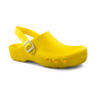 nordiska Clogs Klimaflex CLASSIC,  mit Fersenriemen,  gelb 40404-39,  1 Paar,  Größe: 39