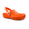 nordiska Clogs Klimaflex CLASSIC,  mit Fersenriemen,  orange/coral 40406-37,  1 Paar,  Größe: 37