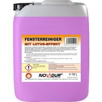 NOVADUR Fensterreiniger mit Lotus-Effekt 010.226B,  10, 1kg - Kanister