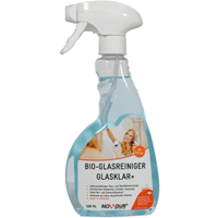 NOVADUR Glasklar+ Bio-Glasreiniger 010.2011,  500 ml - Sprühflasche