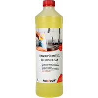NOVADUR Handspülmittel Citrus Clean,  Konzentrat 010.222,  1 Liter - Flasche