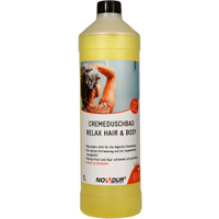 NOVADUR Relax Hair & Body Cremeduschbad 055.0221,  1000 ml - Flasche