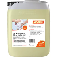 NOVADUR Relax Hair & Body Cremeduschbad 055.0251,  10 Liter - Kanister
