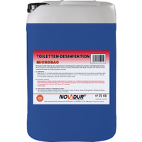 NOVADUR Sanitärflüssigkeit für Campingtoilette,  MicroBac 015.2041,  25kg Kanister