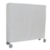 novocal Abdeckhauben für Sortierregalwagen,  weiß H49B,  Gesamtmaße (B x T x H): 912 x 457 x 1850 mm