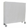 novocal Abdeckhauben für Sortierregalwagen,  weiß H69B ,  Gesamtmaße (B x T x H): 912 x 610 x 1850 mm