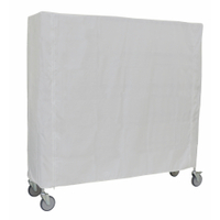 novocal Abdeckhauben für Sortierregalwagen,  weiß H69B ,  Gesamtmaße (B x T x H): 912 x 610 x 1850 mm