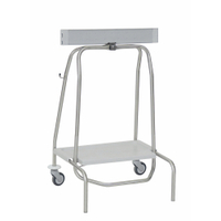 novocal Abfallsammler Genius S40,  S40,  mit Standfüssen und Lenkrollen,  40 Liter