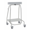 novocal Abfallsammler "Genius" S40L,  S40L,  mit 4 Lenkrollen,  40 Liter