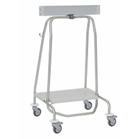 novocal Abfallsammler Genius S70L,  S70L,  mit 4 Lenkrollen,  70 Liter