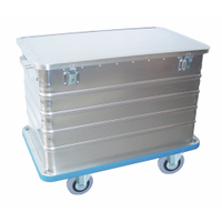 novocal Aluminium-Transportcontainer GTC 350,  GTC 350,  Volumen: 330 l
