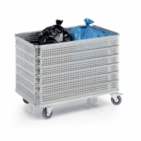 novocal Aluminium-Transportcontainer GTW /L,  GTW /L (gelocht) 430 l - Volumen