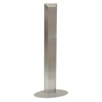 novocal Desinfektionsmittelsäule Desicenter,  Edelstahl DESICENTER-VA ,  Maße: H 149 x B 60 x T 40 cm