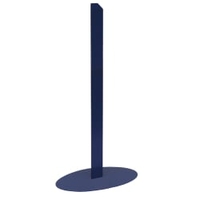 novocal Desinfektionsmittelsäule Desicenter,  farbig RAL 5002,  Farbe: blau
