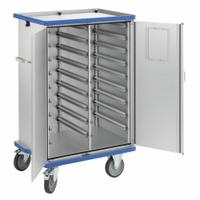 novocal geschlossener Modulwagen GM2-18,  Maße(BxTxH): 99 x 72, 5 x 154, 3 cm,  GM2-18
