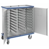 novocal geschlossener Modulwagen GM3-27,  Maße(BxTxH): 142 x 72, 5 x 154, 3 cm,  GM3-27