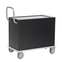 novocal Kartei- und Visitenwagen NKV10-0,  Maße (B x T x H): 80, 5 x 46, 0 x 70, 0 cm,  NKV10-0