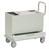novocal Kartei- und Visitenwagen NKV20-1,  Maße (L x B x H): 80, 5 x 46, 0 x 90, 0 cm,  NKV20-1