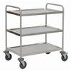 novocal Mehrzweckwagen aus Edelstahl SE 3/85,  SE3/85,  900 x 600 x 950 mm (BxTxH)