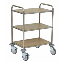 novocal Mehrzweckwagen mit beschichteten Fachböden SEM 3/86,  SEM 3/86,  940 x 730 x 965 mm (BxTxH)