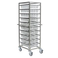 novocal Offener Modulwagen OMW110,  Maße (B x T x H): 57, 0 x 66, 0 x 162, 0 cm,  OMW110