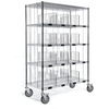 novocal Sortierregalwagen SR69B5-24,  SR69B5-24,  5 Böden,  24 Fächer
