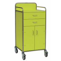 novocal Stationswagen SW 700 inkl. Hohem Frischwäscheschrank SW702,  mit 2 Schubladen