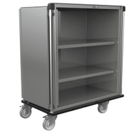 novocal Sterilgut-Transportwagen mit festen Edelstahl-Fachböden CI-STGW-FB-2,  Maße(BxTxH): 126 x 71 x 147 cm,  CI-STGW-FB-2
