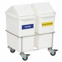novocal Zimmer-Wertstoffsammler ZSE 215,  2-fach,  Breite 415 x Tiefe 335 x Höhe 475 mm