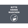 Novus Hände waschen Hinweismatten,  90 x 60 cm 62-SMARTA-2,  Farbe: grau mit weißer Schrift