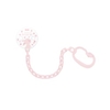 NUK Baby Rose & Blue Schnullerkette 10.256.456,  Farbe: rosa