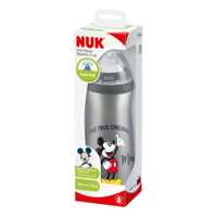 NUK Disney Mickey Mouse Sports Cup Trinkflasche 10.255.413,  Fassungsvermögen: 450 ml,  farbig sortiert