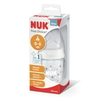 NUK First Choice+ Babyflasche aus Glas,  0 - 6 Monate 10.211.010,  Fassungsvermögen: 120 ml,  Größe S,  farbig sortiert
