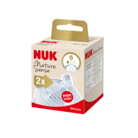 NUK Sauger Nature Sense 10.124.022,  1 Packung = 2 Stück,  für Kinder von 0 - 6 Monaten (S)