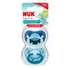 NUK Signature Schnuller 10177165,  1 Packung = 2 Stück,  Größe: 3 (18-36 Monate),  farbig sortiert