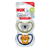 NUK Space Schnuller 10.177.120,  1 Packung = 2 Stück,  Größe: 18-36 m,  farbig sortiert