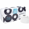 onobon Toilettenpapier 3-lagig,  hochweiß 176750,  1 Paket = 9 Packungen à 8 Rollen