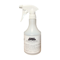 OPTAN Sprühflasche für Toilettenpflege,  Apfelduft 1519/002,  0, 5 Liter - Leerflasche