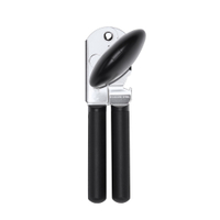 OXO Dosenöffner mit integriertem Flaschenöffner,  Edelstahl 28081,  1 Stück