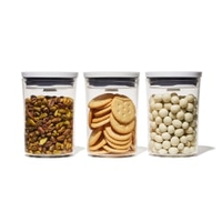 OXO Mini-POP Vorratsdosen Set,  3-teilig 11323900,  1 Set = 3 POP - Behälter
