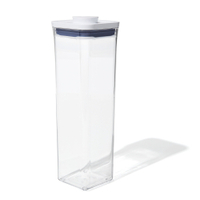 OXO POP Vorratsdose transparent,  quadratisch 11233800,  1 Stück - 2, 1 Liter