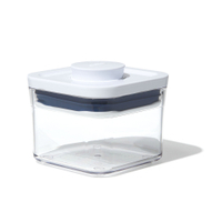 OXO POP Vorratsdose transparent,  quadratisch 11236700,  1 Stück - 400 ml