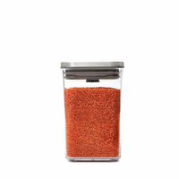 OXO STEEL™ POP-Vorratsbehälter,  quadratisch 3118400,  1 Srück - 1 Liter