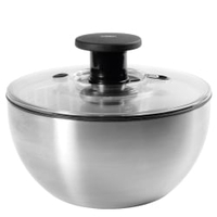 OXO STEEL Salatschleuder,  Edelstahl 1071497,  1 Stück